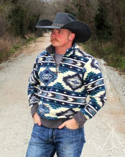*ADULT* Icey Aztec Pullover