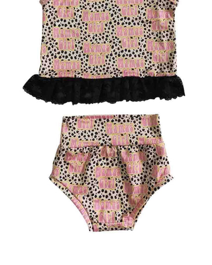 Baby girls western Mama‘s girl bummie sets