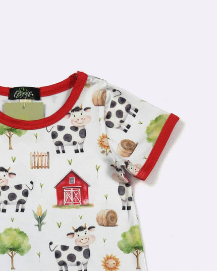 Happy Farm Boy Romper