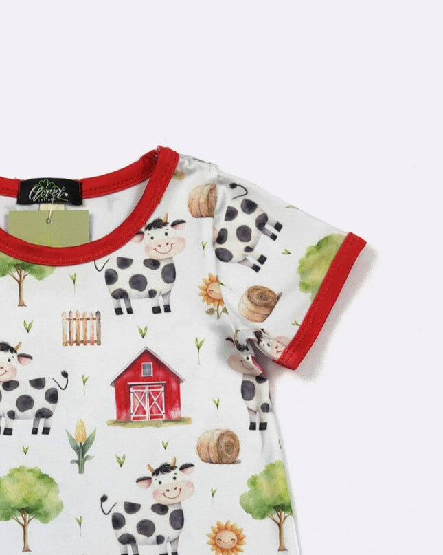 Happy Farm Boy Romper