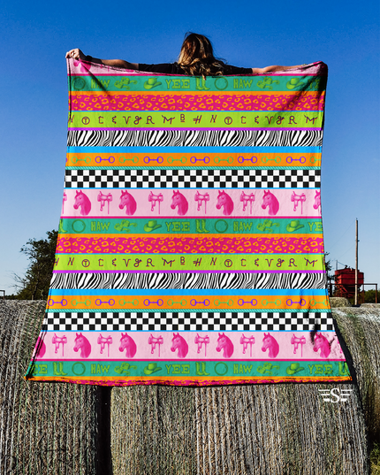 Neon Rodeo Blanket