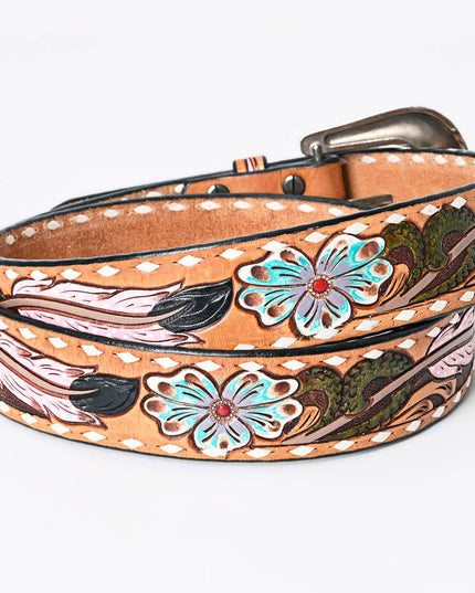 LC-ADBLF152 Genuine American Leather Belt Men and Women