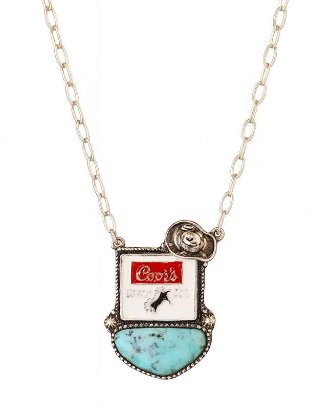 Cowgirl Happy Hour – Western Pendant Necklace