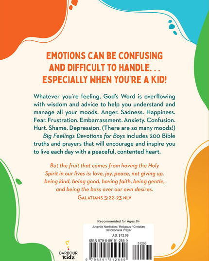 Big Feelings Devotions for Boys