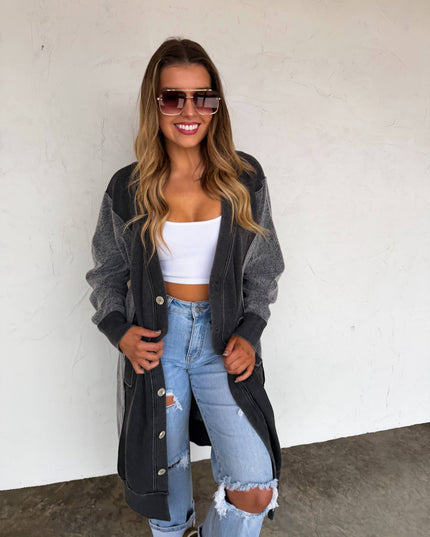 SPRING DESI SWEATSHIRT CARDIGAN