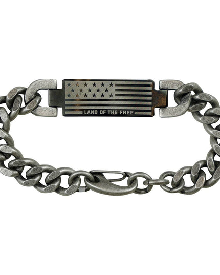 HOLD FAST Mens Bracelet Land Of The Free