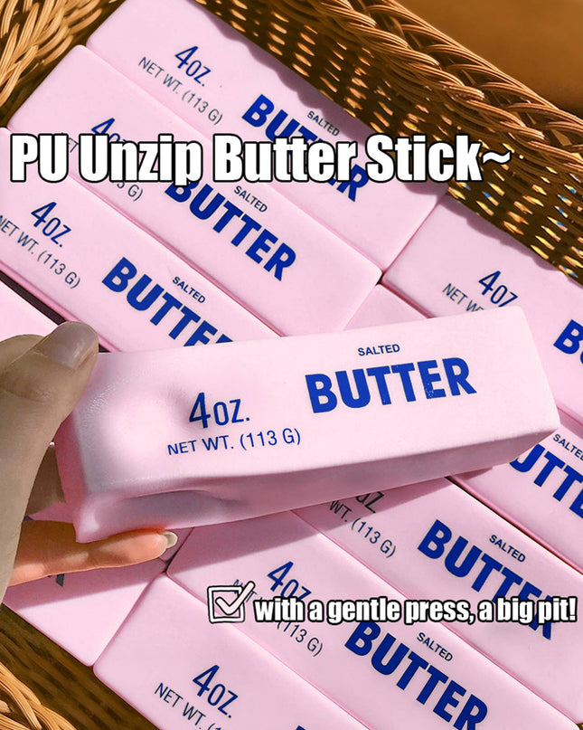 Slow Rising Stress Relief Sensory Butter Sticker Squishy