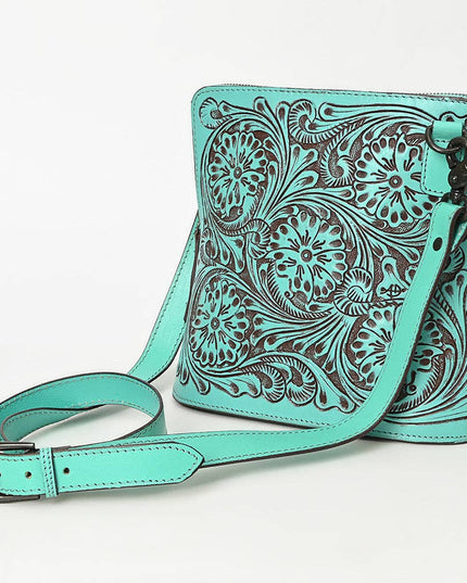 LC-ADBGZ763B Crossbody Genuine Western Leather Women Bag