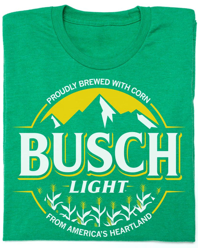 Busch Light: Brewed With Corn Green
