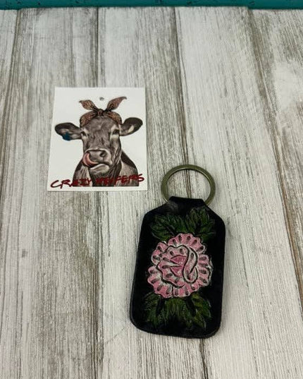 Small Tooled Keychain