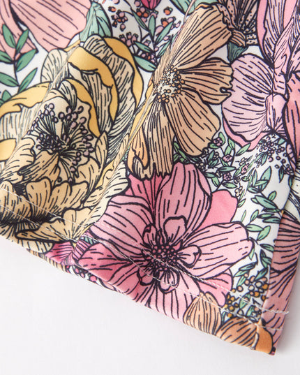 Girls Western Cow Leopard Print Cow Six-Piece Set