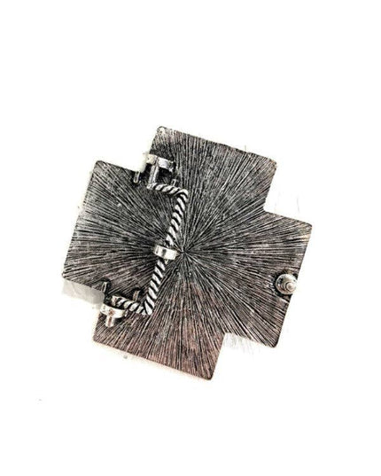 WESTERN CROSS BELT BUCKLE