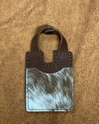 Real cowhide (pattern and color may vary)