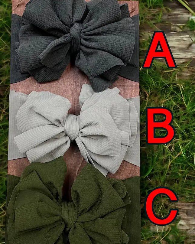 Big Tassel Printed Fashion Headband for Kids