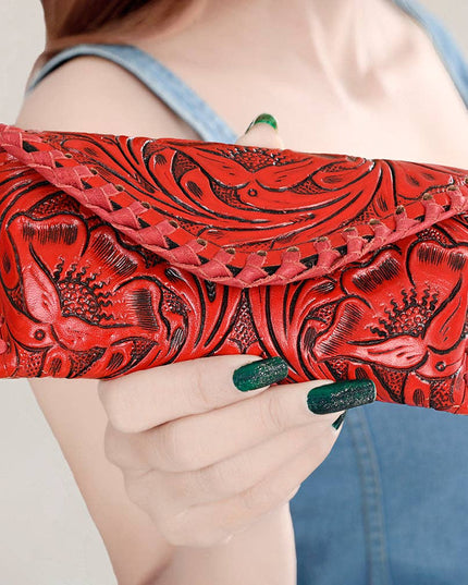 ADBG1203 Sunglass Case Genuine Western Leather Women Bag