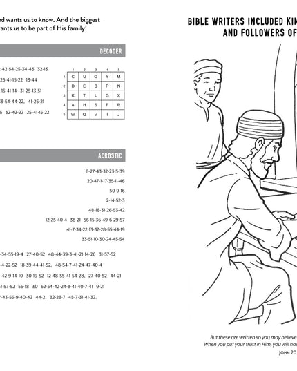 Know Your Bible Activity Book for Kids