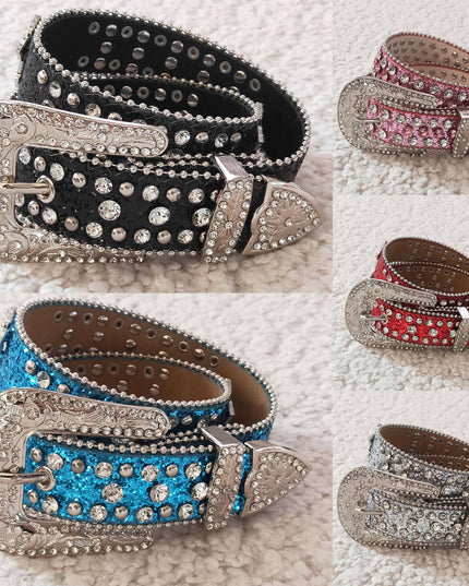 Baby Girls Sparkle Rhinestone Belts