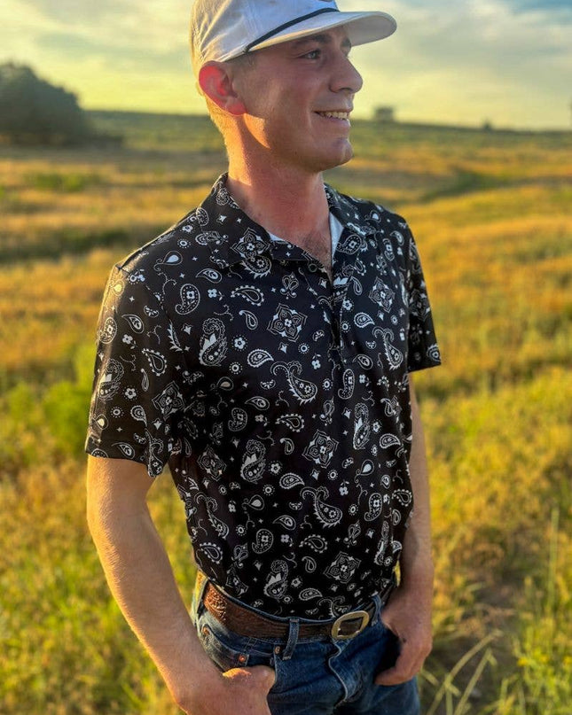 Bandana Country Mens Polo