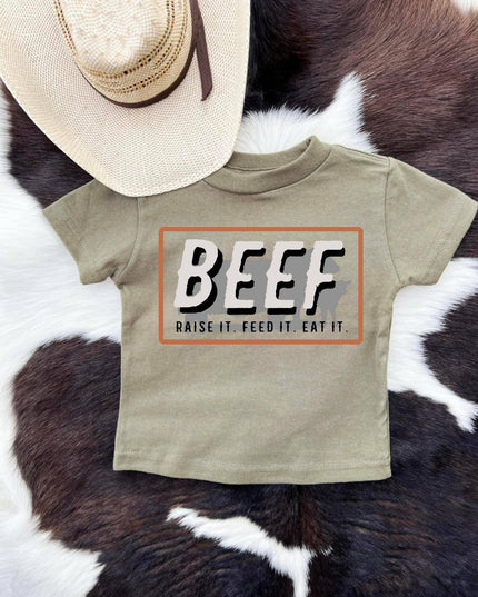 Eat beef raise it. Feed it. Eat it. 