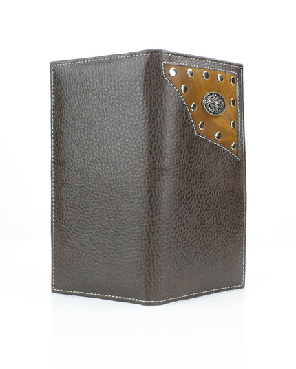 Rodeo Wallet with Bison Head Concho VL880