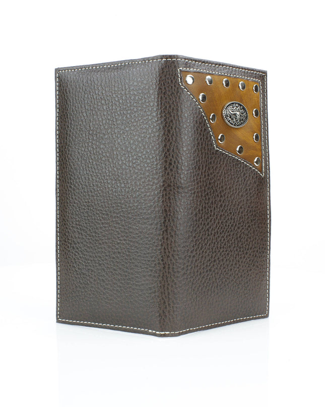 Rodeo Wallet with Bison Head Concho VL880