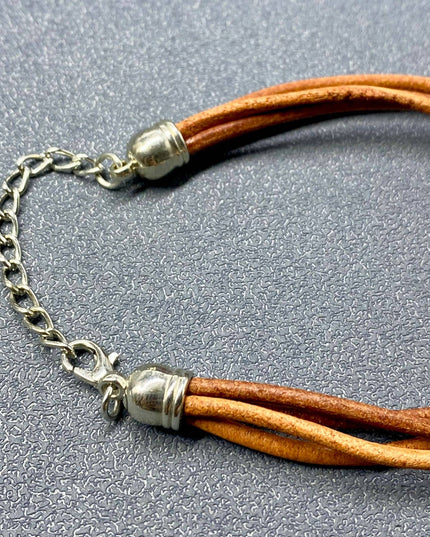 Western Style Charm Multi-Layer Artificial Leather  Bracelet - WJ