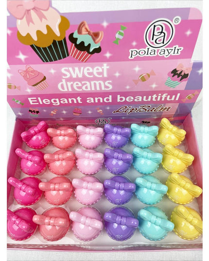 Cupcake Lip Balm with Scents