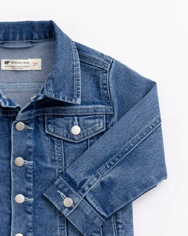 Kids Back to School Denim Jacket