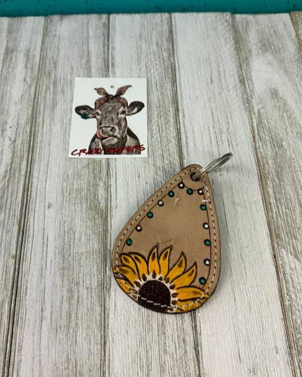 Small Tooled Keychain