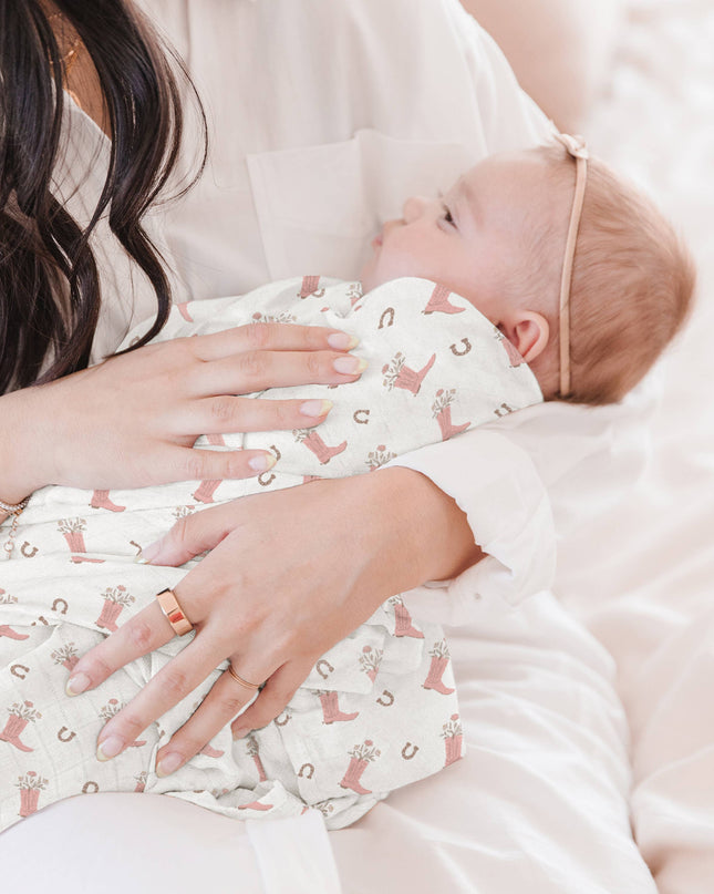 Swaddle Blanket Set Bloomin' Boot