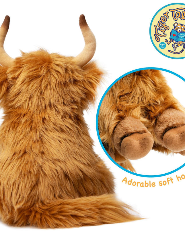 Henley The Highland Cow | 14 Inch Stuffed Animal Plush