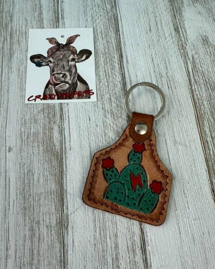 Small Tooled Keychain