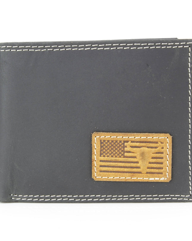 Bi-Fold Men’s Wallet with American Flag ABMW 25-2005