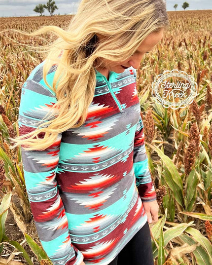 Texas Rain Fitted Pullover