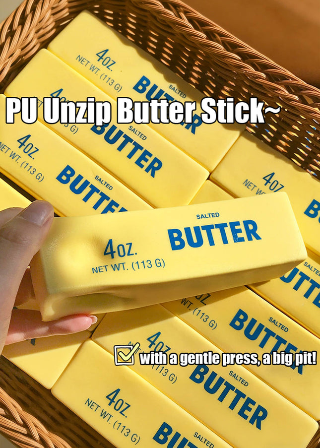Slow Rising Stress Relief Sensory Butter Sticker Squishy