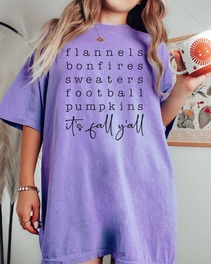 Fall List Tee