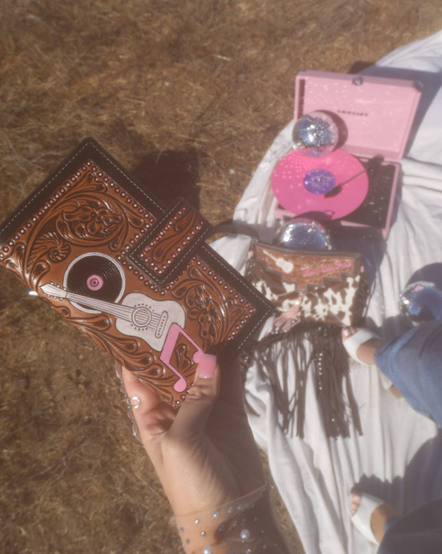 Dolly Taught Me a Haute Southern Hyde by Beth Marie Exclusive Hand Tooled Wallet