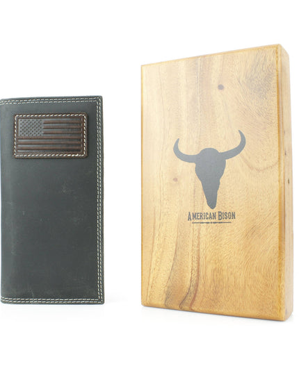 Rodeo Wallet with American Flag Embossing ABMW 25-2004