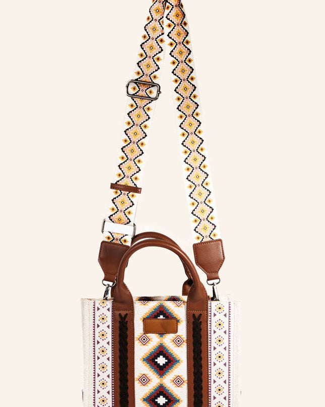 Boho Western Pattern Square Bag