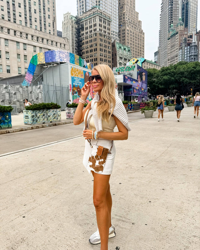 HAYDEE PHONE CROSSBODY mobile Western Tooled Leather Cowhide