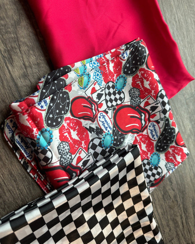 Wild Rag “American Made” truck hat patch style Cowboy Western Neck Scarf Bandanna by Double B Wild Rags