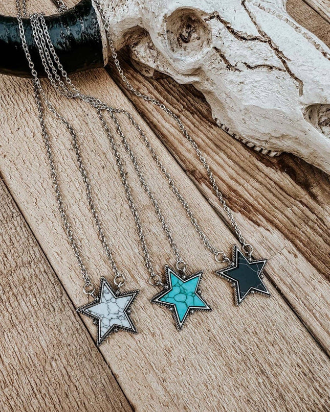 The Black Star Necklace