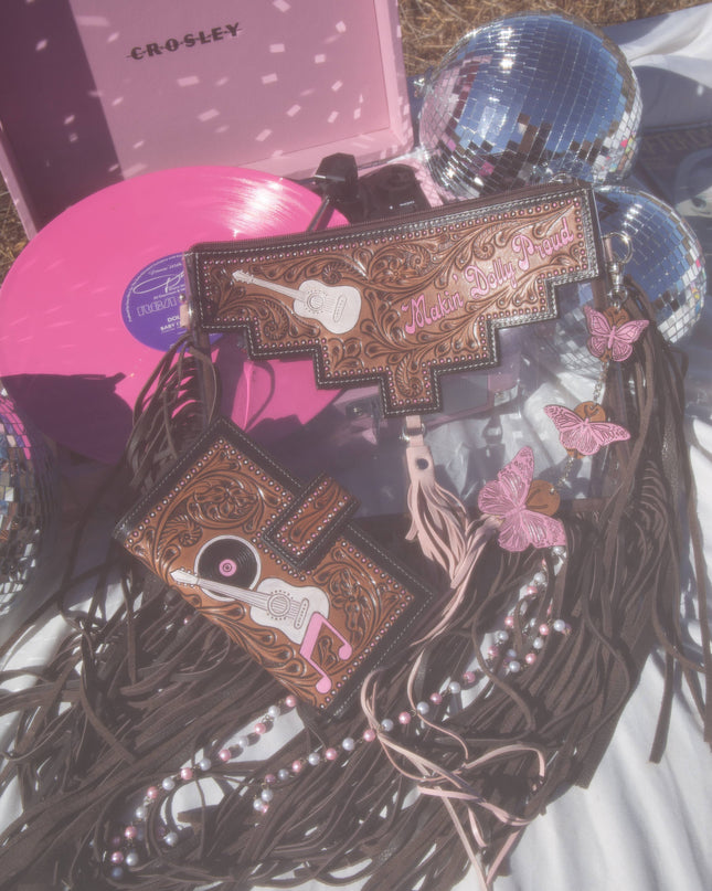 Dolly Taught Me a Haute Southern Hyde by Beth Marie Exclusive Hand Tooled Wallet