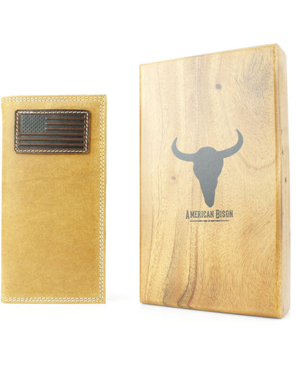 Rodeo Wallet with American Flag Embossing ABMW 25-2004