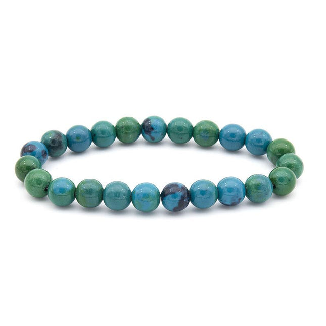 8MM Elastic Natural Stone Bracelets - CS