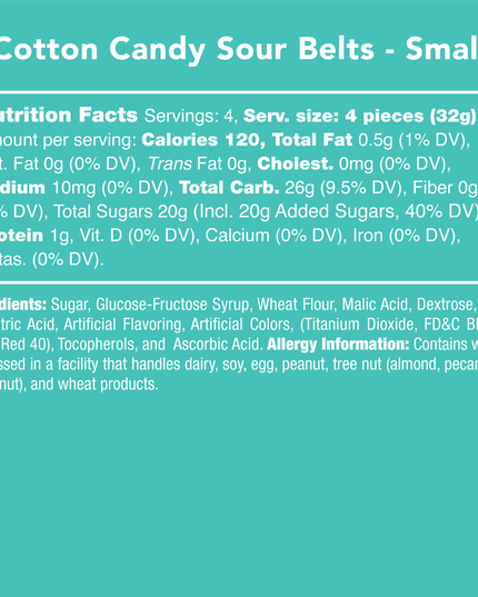 Cotton Candy Sour Belts