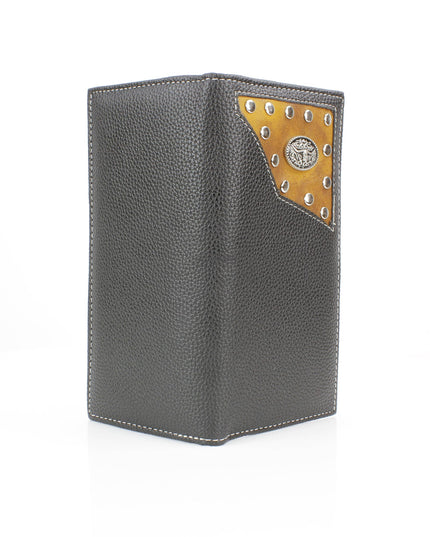 Rodeo Wallet with Bison Head Concho VL880
