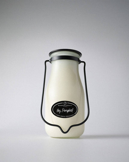 14 oz Milkbottle Candle: Hey, Pumpkin!