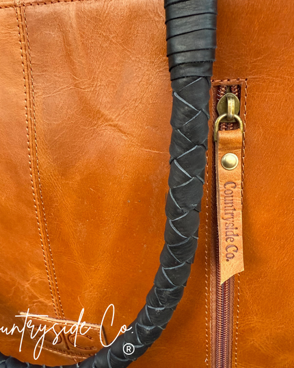 Laney Tooled Leather Handbag