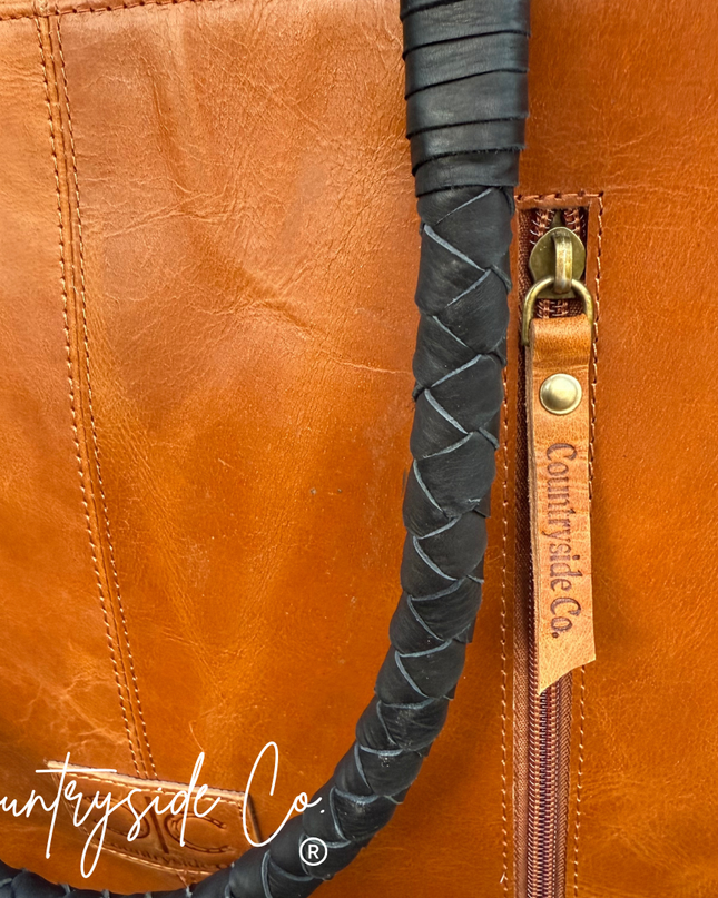Laney Tooled Leather Handbag